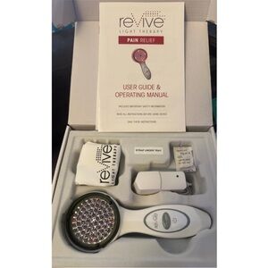 Revive Light Therapy Pain Relief Handheld Device - White NIB